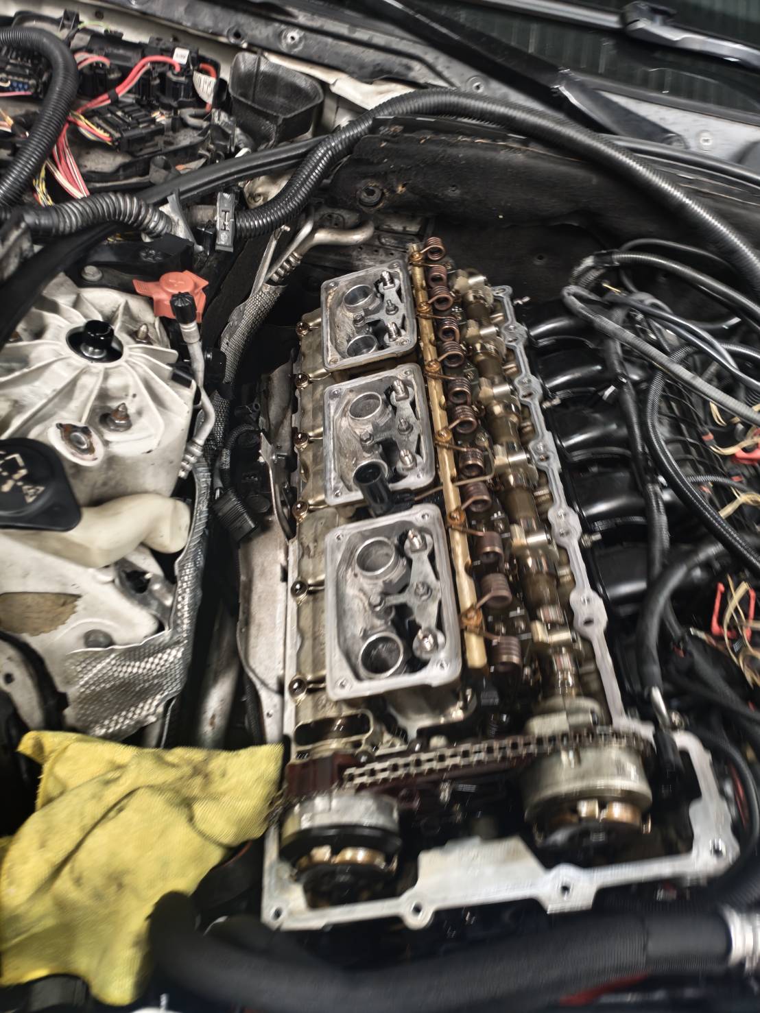 BMW 535i F10 N55引擎進廠狀態｜聯承汽車台中
