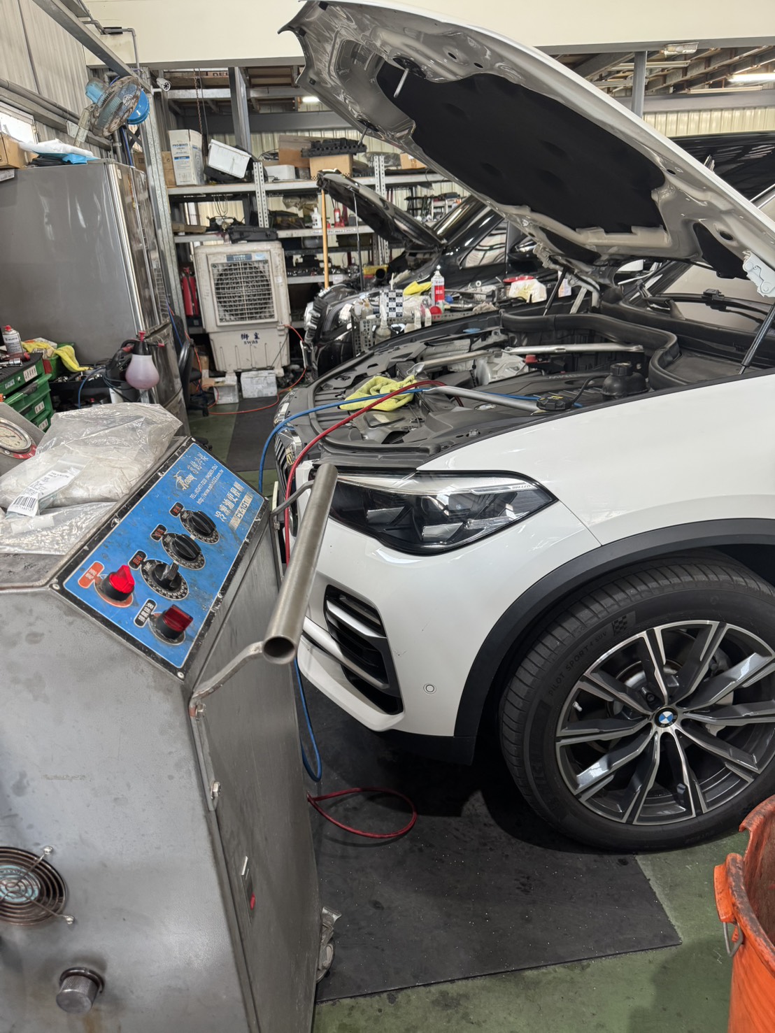 BMW X5 G05 進廠冷氣維修 台中聯承汽車