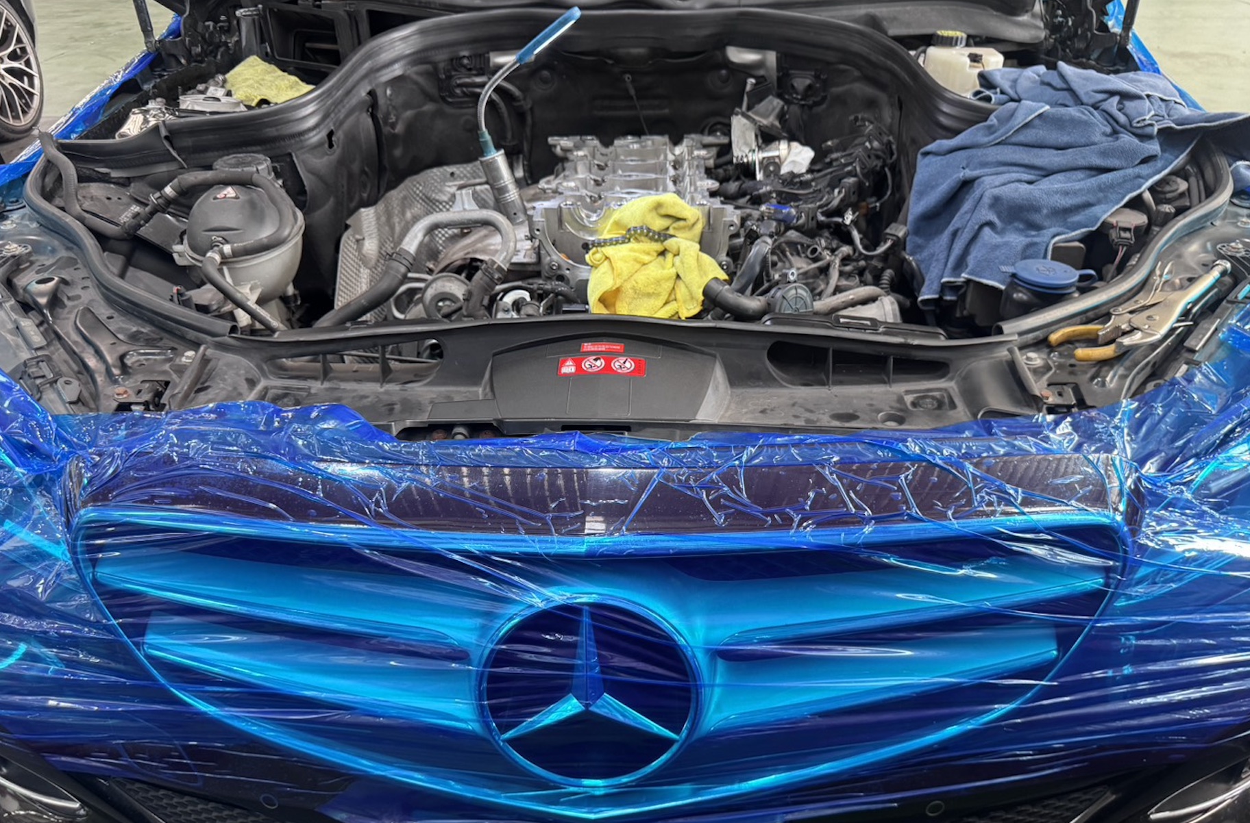BENZ M274引擎維修零件清單，偏心軸、正時鏈條、中央閥全套｜聯承汽車台中